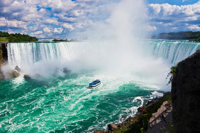 Niagara Falls Canadian Side Tour and Maid of the Mist Boat Ride Option - The Niagara River Views Beyond the Falls