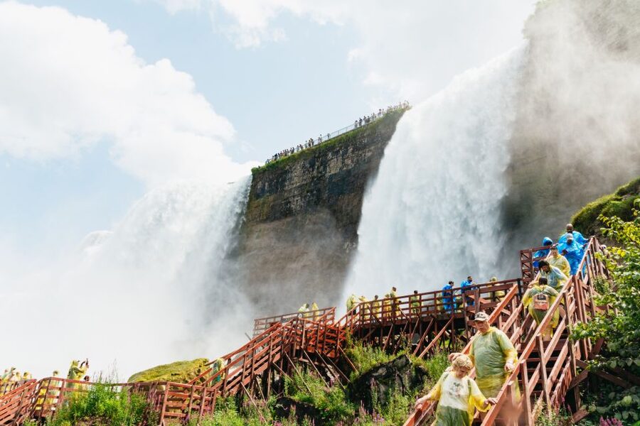 Niagara Falls: Cave of the Winds, Boat Ride, & Trolley Tour - The Smart Way to Start: Prospect Point and a Park You Can Feel Fast