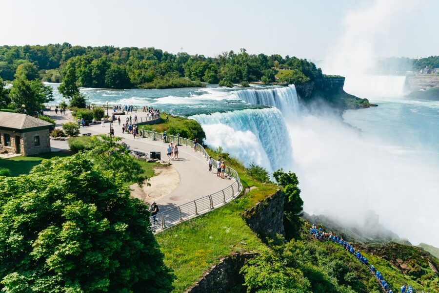 Niagara Falls: Cave of the Winds, Boat Ride, & Trolley Tour - Landmarks You’ll Pass: Power Arch, Tesla, and Luna Island