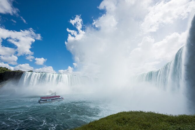 Niagara Falls Tour from Toronto: Boat Ride & Journey Behind Falls - Skylon Tower: worth it if you want a sky-level perspective