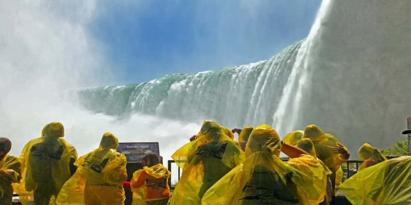 Niagara Falls Tour: Skylon, Journey Behind Falls & Boat Ride - American Falls Viewing Time Before You Go for the Water Ride