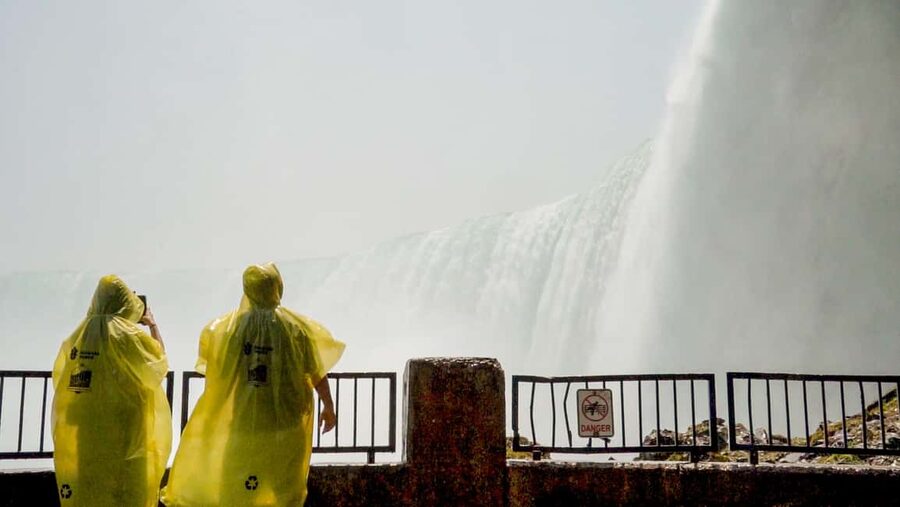 Niagara Falls Tour: Skylon, Journey Behind Falls & Boat Ride - Skylon Tower: 520 Feet Up for Instant Orientation