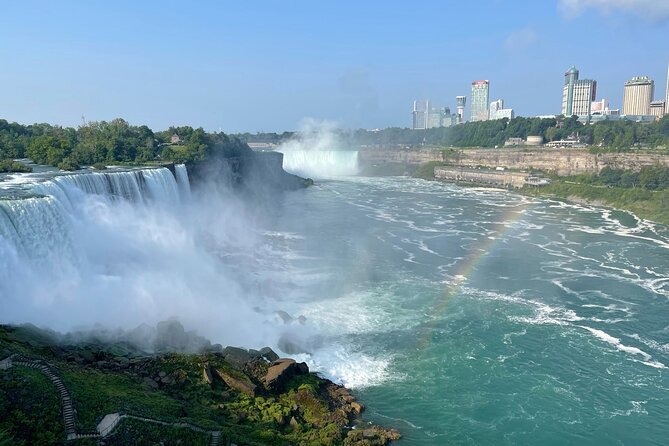 Niagara Falls Tour with Ticket for the Iconic Maid of the Mist - The 40-Minute Walk From Hennepin Rock to Trolley Loop