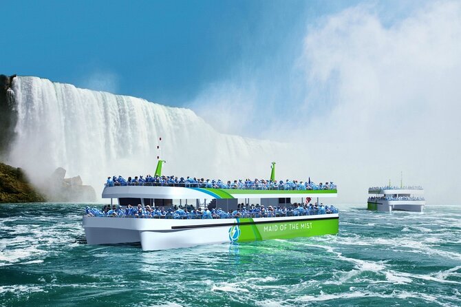 Niagara Falls USA: Boat Ride, Cave, Light Show and Fireworks - Maid of the Mist and the Observation Tower: your fastest big-picture plus close-up combo