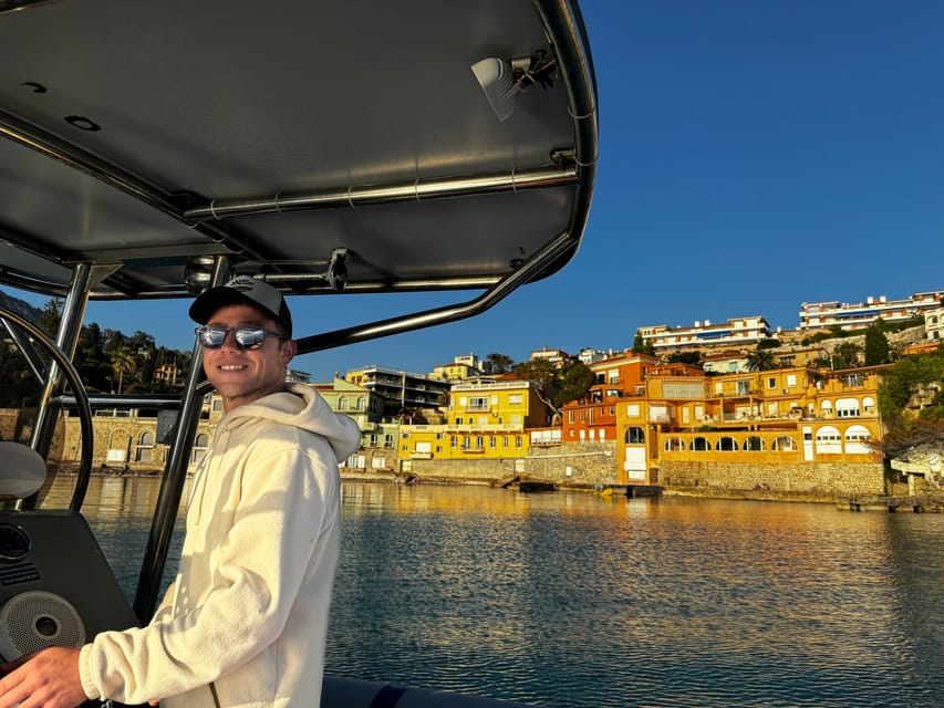 Nice: Mala Caves, Villefranche & Snorkeling Boat Tour - Villefranche-sur-Mer: a colorful break with guided pointers and real wandering time