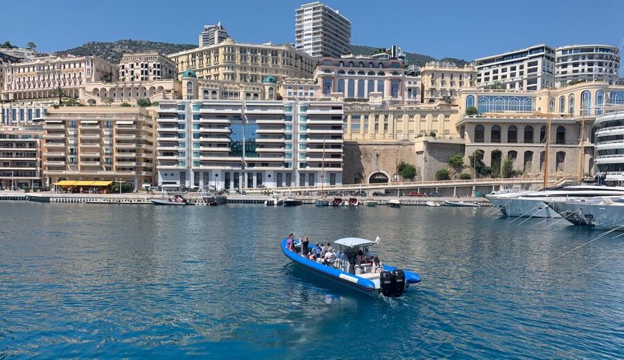 Nice: Monaco & Mala Caves Boat Trip with Snorkeling - Port Lympia start: fast ride, music onboard, small-group vibe