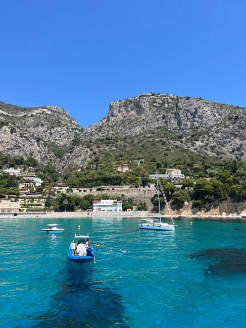 Nice: Secret Riviera Boat Tour to Mala cave with Snorkeling - Villefranche-sur-Mer: the sheltered bay moment