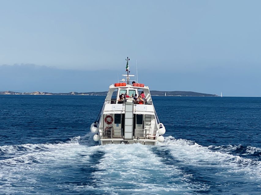 Olbia: Maddalena Archipelago Boat Tour with Minibus Transfer - Spargi and Santa Maria: where the swimming takes over