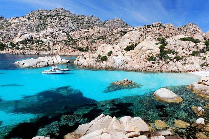 Olbia : Magdalene Archipelago Boat Tour + transfer included - La Maddalena free time: old town strolling without pressure