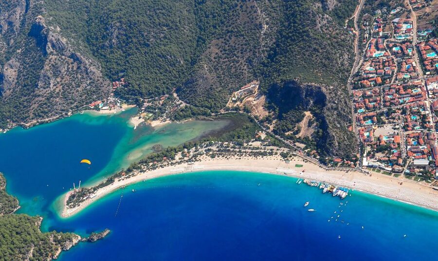 Ölüdeniz: Butterfly Valley Boat Trip with Buffet Lunch - Camel Beach and Soguksu Bay: shallow paddling and a cooler reset