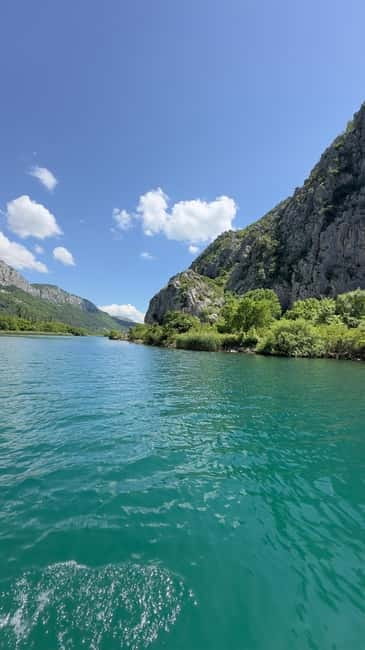 Omiš: 2-Hour Cetina River Boat Tour and Nature Park Visit - Photography paradise: cliffs, zip-line overhead, and wildlife you might spot