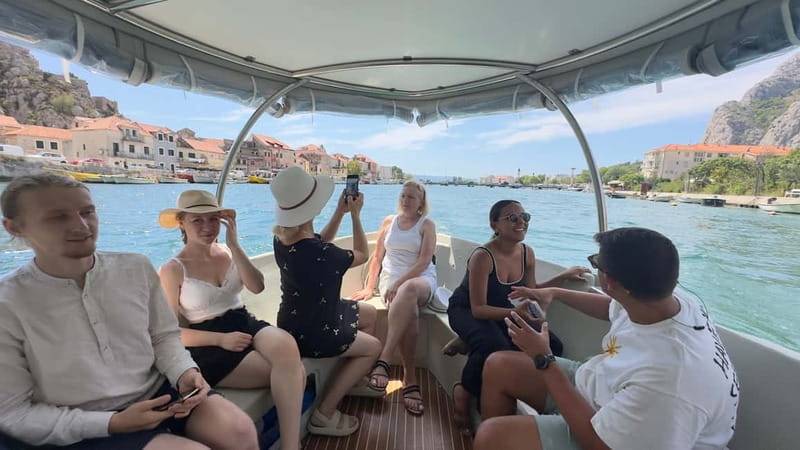 Omiš: 2-Hour Cetina River Boat Tour and Nature Park Visit - Boarding the boat: comfort features that matter on the Cetina