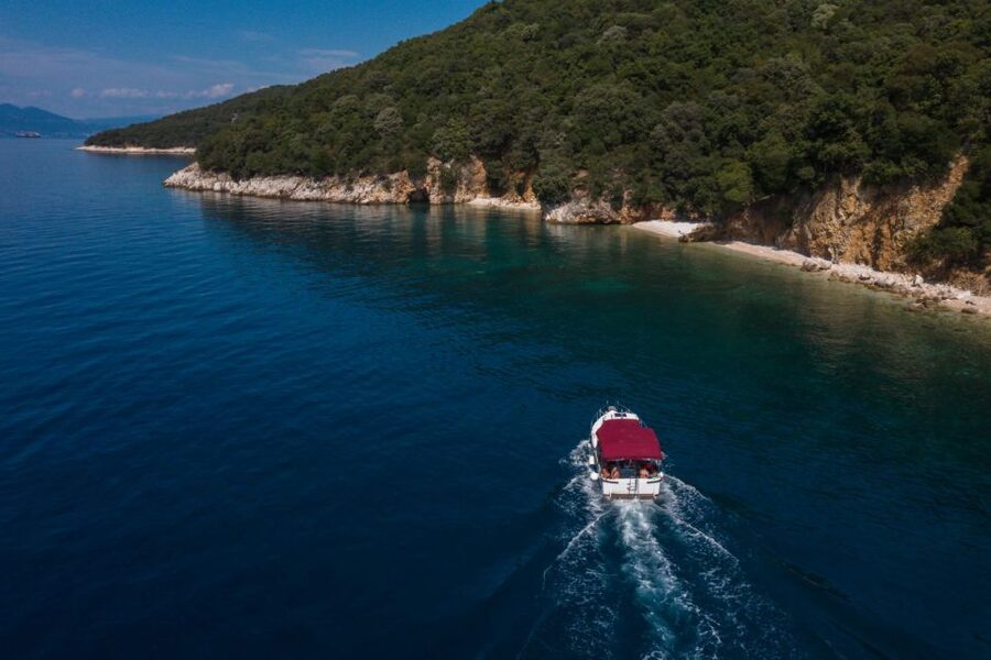 Opatija/Lovran: Boat Trip to Secluded Beaches on Island Cres - Bay Banja finale: a sheltered cove to end the day right