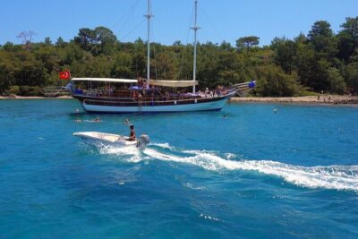 Orak Island, German Bay, Rabbit Bay Boat Tour incl. Lunch - Stop 1: Bodrum City Views From the Water (Fast, Easy, Worth It)