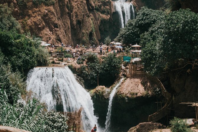 Ouzoud Waterfalls Excursions from Marrakech with boat Ride - Cascades d’Ouzoud: how the walk, monkeys, and views fit together