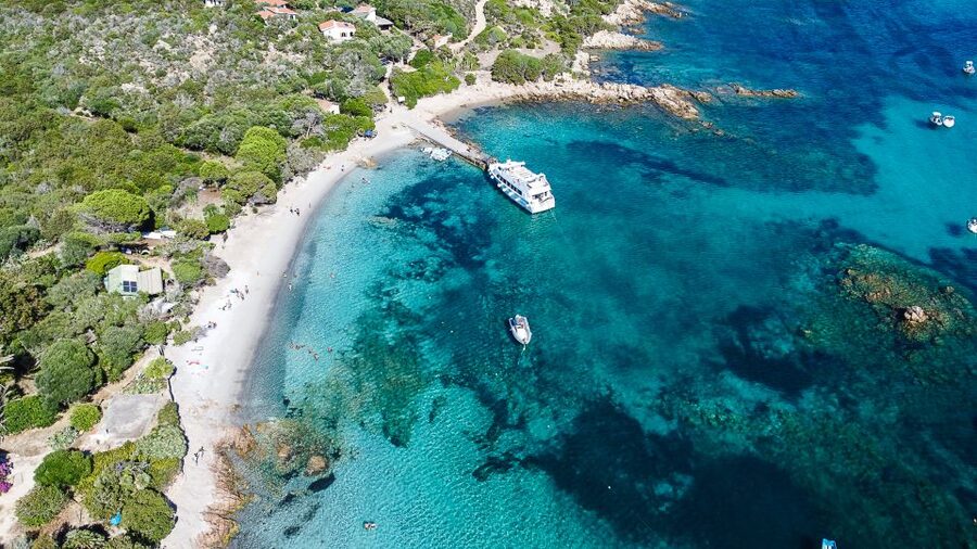 Palau: La Maddalena Archipelago and Caprera Island Boat Tour - Caprera and Cala Coticcio: The Tahiti Beach Moment