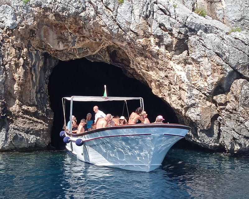 Palinuro: Boat Trip along the Coast & Blue Grotto Visit - Your Guide and the Language: Italian Commentary