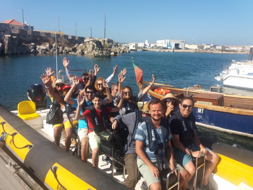 Peniche: Dolphin Route Boat Trip - Leaving Marina de Peniche: the quick, easy start to dolphin country