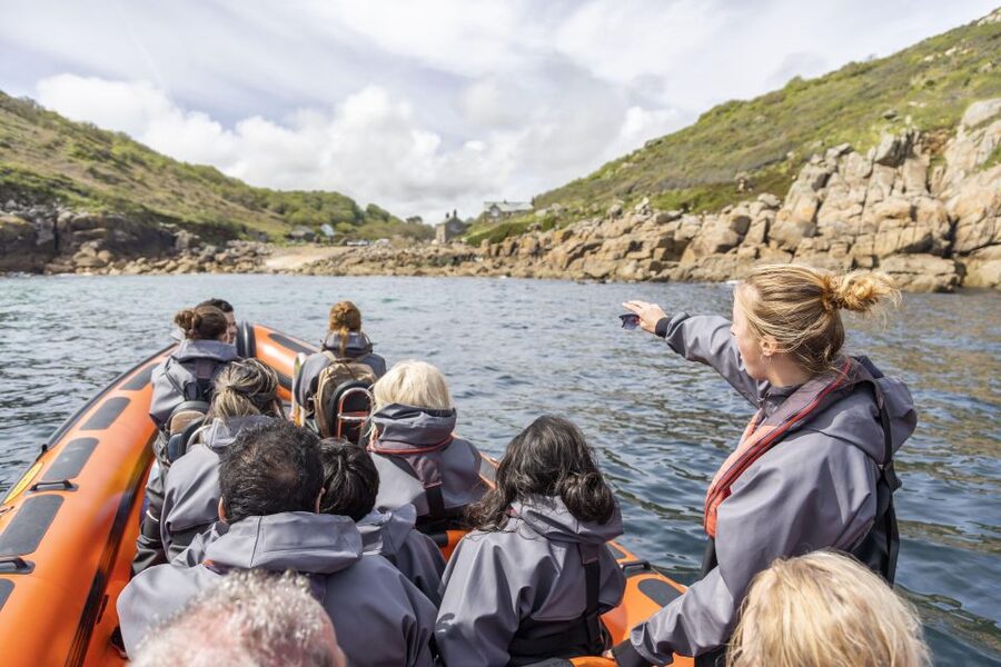 Penzance: Land's End Boat Tour with Wildlife Guides - The Return Route: Bay Views and St Michael’s Mount from the Sea