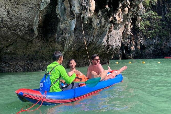 Phi Phi and James Bond Private Boat Tour - Canoeing the Hongs of Phang Nga: hands-on limestone “rooms”