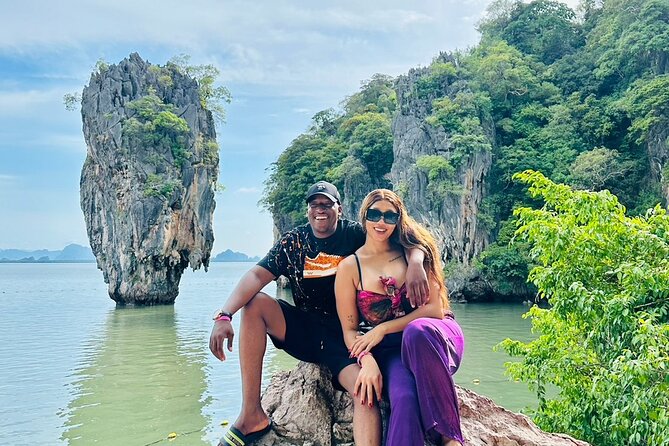 Phi Phi and James Bond Private Boat Tour - Ko Rang Yai: fruit, cool drinks, and a softer landing