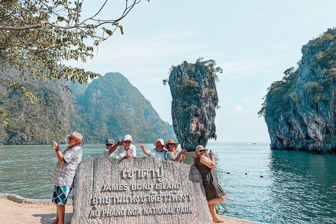 Phi Phi and James Bond Private Boat Tour - Starting at 5 Star Marine: briefing, drinks, and luggage sanity