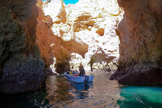 Ponta da Piedade Boat Tour to Caves and Beaches with Local Guide - Ponta da Piedade Caves: Titanic, Lover’s Cave, Cathedral, and Elephant