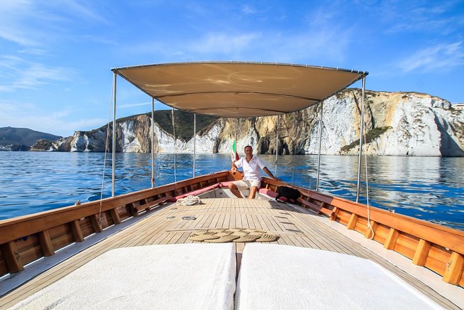 Ponza, boat trip on board the Zannone 1954 - Price and Value: What You’re Paying For Up to 12 People