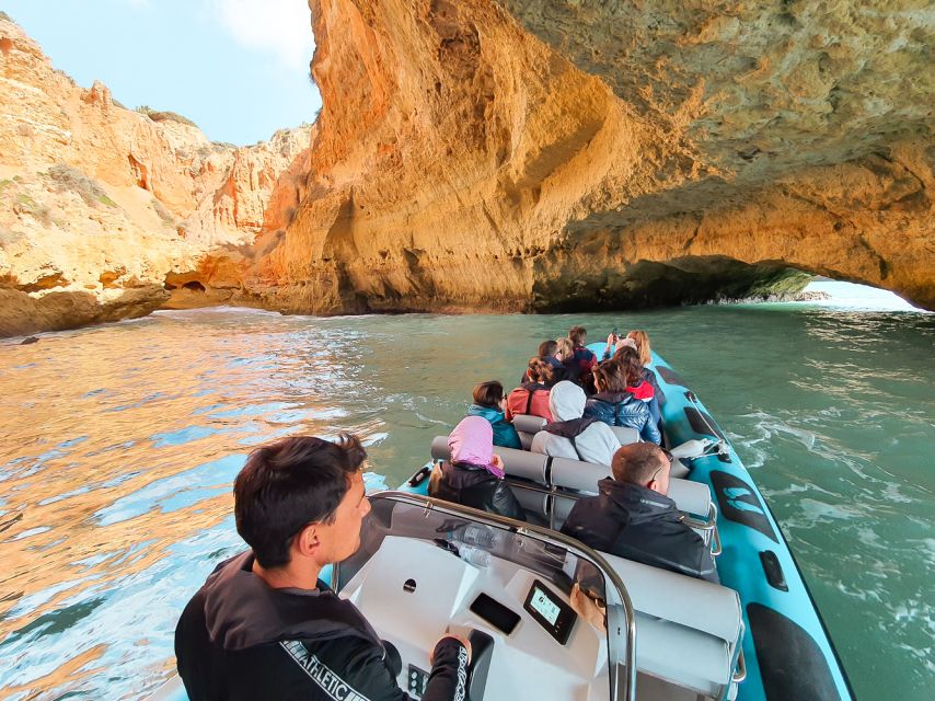 Portimão: Benagil Cave and Praia de Marinha Boat Tour - Benagil Sea Cave Stop: Long Enough to Actually Enjoy It