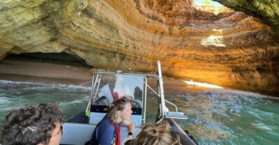 Portimao: Boat trip to the Benagil Cave - The ride starts at Estr. da Rocha 150, near the Convent ruins