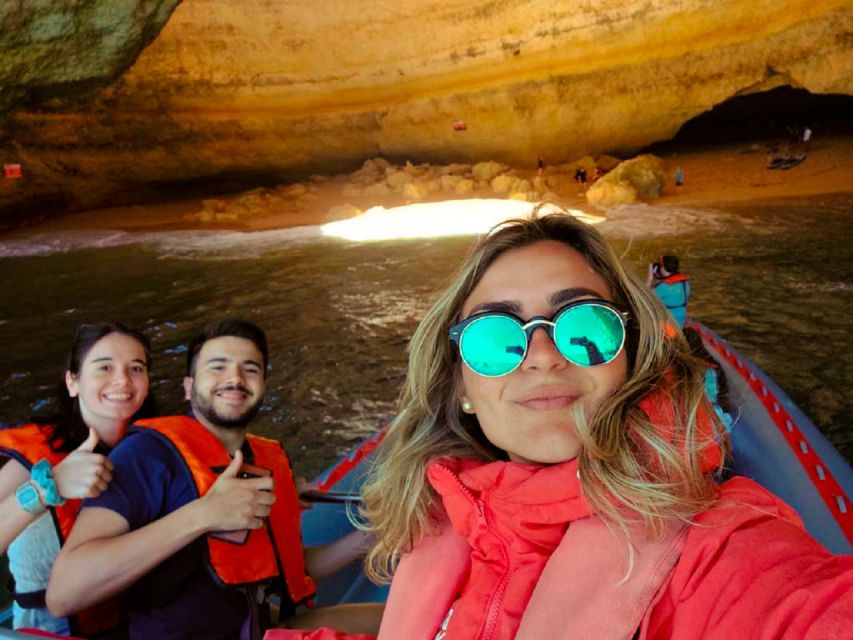 Portimão: Carvalho & Marinha Beach, Benagil Cave Boat Tour - Carvoeiro’s cliff town moment, plus the Algar Seco energy