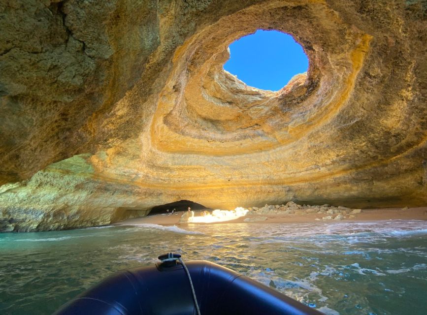 Portimão: Carvalho & Marinha Beach, Benagil Cave Boat Tour - Praia da Marinha: the cliffs, arches, and why it closes so well