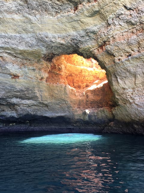 Portimão: Caves, Benagil and Algarve Coastline Boat Tour - Benagil Sea Cave from the water: What you’re really seeing