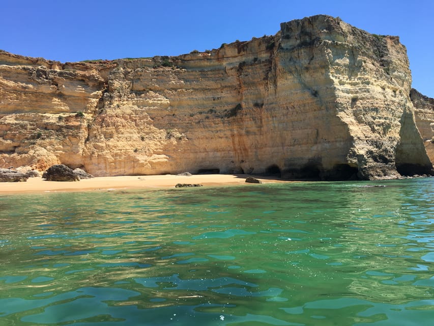 Portimão: Caves, Benagil and Algarve Coastline Boat Tour - Beach time and cave breaks: Free time you can actually use