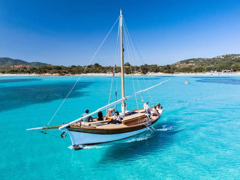 PortoS.Paolo: Half Day Traditional Boat Tour Tavolara Molara - Stop 1: The hidden cove swim, with snorkeling where the fish are