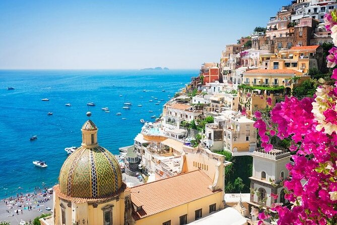 Positano, Amalfi & Ravello Group Tour with Optional Boat Ride - Positano’s Santa Maria Assunta and 60 Minutes of Real Time