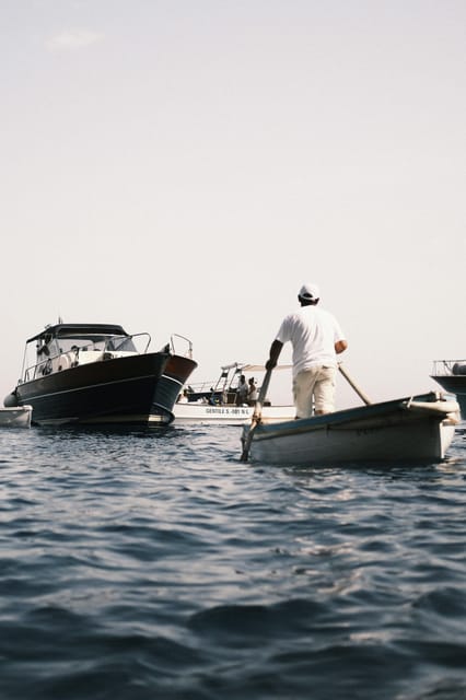 Positano: Capri and Blue Grotto Shared Boat Tour with Drinks - From Positano Pickup to Marina Della Lobra: The Transfer Part Matters