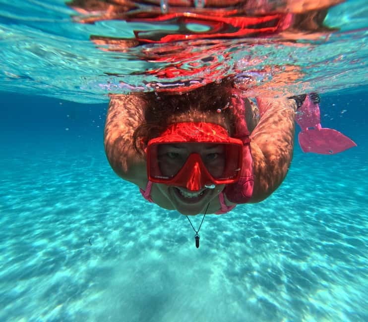 Pounta: Blue Lagoon Boat Tour - Padieronissia Blue Lagoon: the best swimming payoff on the whole route