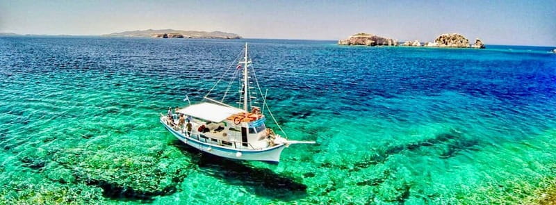 Pounta: Blue Lagoon Boat Tour - How the other two swim stops work (and why weather can change them)