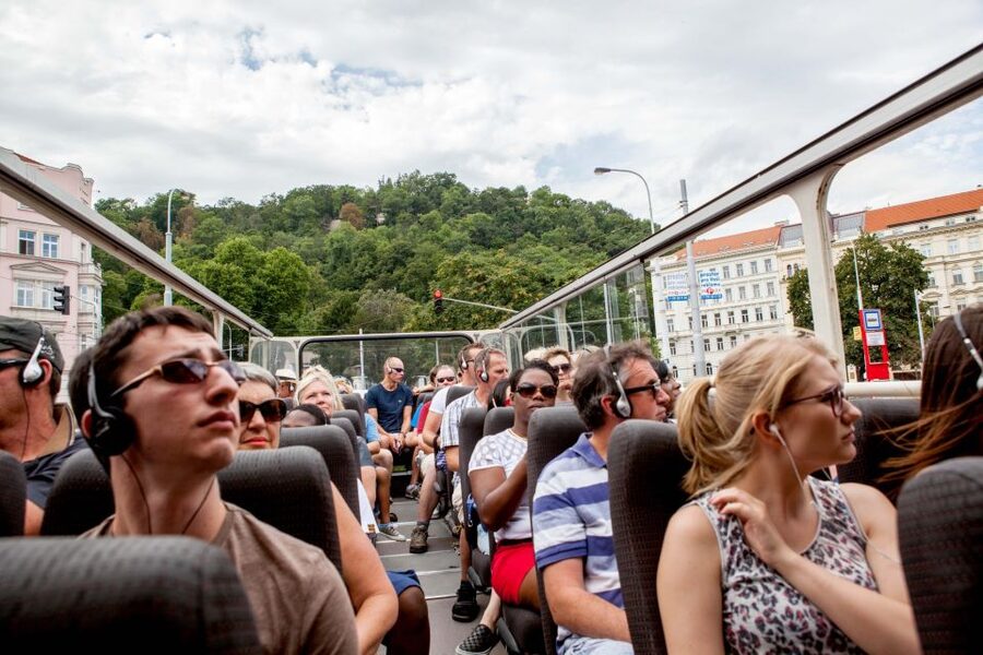 Prague: City Sightseeing HOHO Bus Tour & Optional Boat Tour - Hop-On Hop-Off in Prague: How the Blue and Red Loops Work
