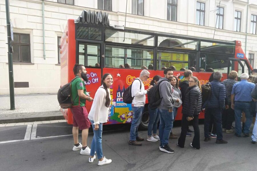 Prague: City Sightseeing HOHO Bus Tour & Optional Boat Tour - Dancing House, River Bank, and the Strahov Stops: Where the Route Gets Scenic