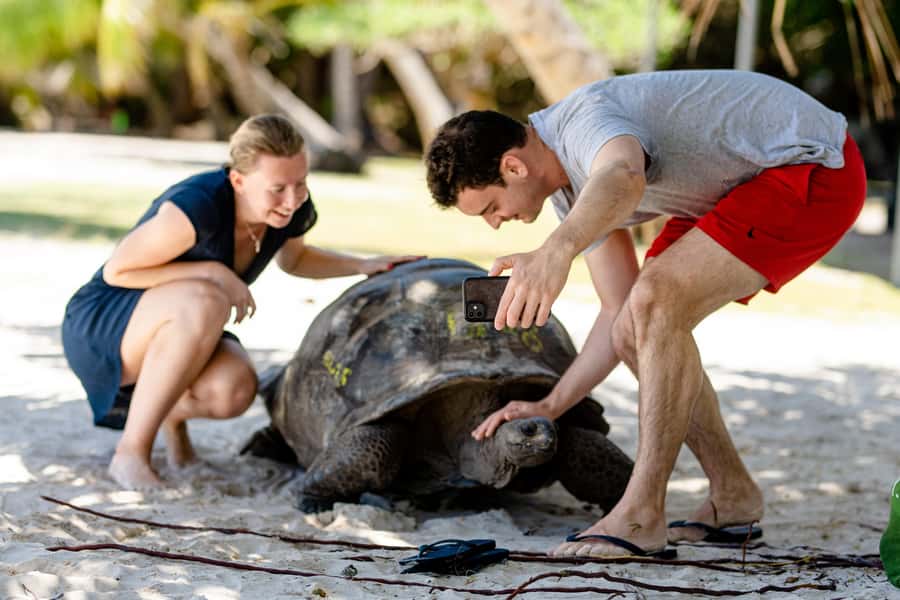 Praslin: Curieuse & St. Pierre Full-Day Boat Trip with Lunch - Pickup to Grand Anse Main Beach: smooth start, shared timing