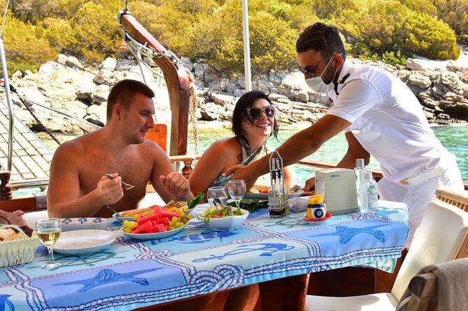 Private 6-Hour Boat Tour with Lunch in Bodrum Bays - Karaada (Black Island): Volcanic Coves and the Optional Cleopatra Cave
