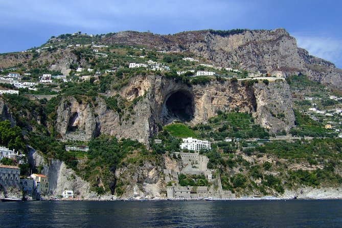 Private Amalfi Coast Boat Trip from Positano, Praiano or Amalfi - Marmorata’s green lagoon and waterfall swim