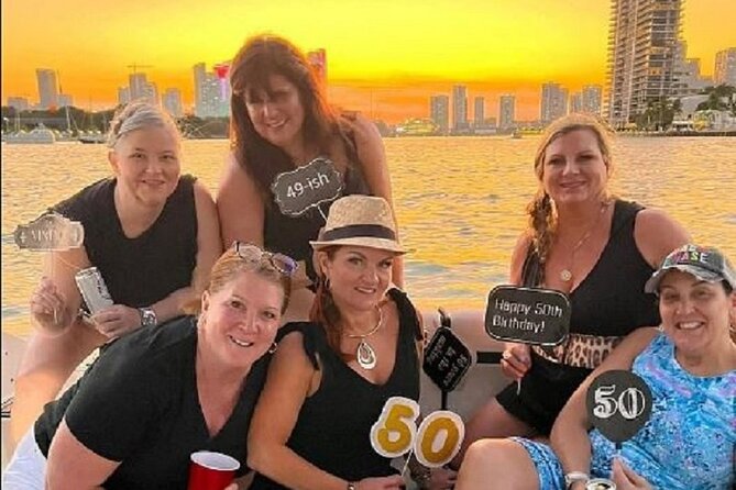 Private Boat Ride in Miami with Experienced Captain and Champagne - Rickenbacker Causeway and the skyline: the view math that makes this route worth it