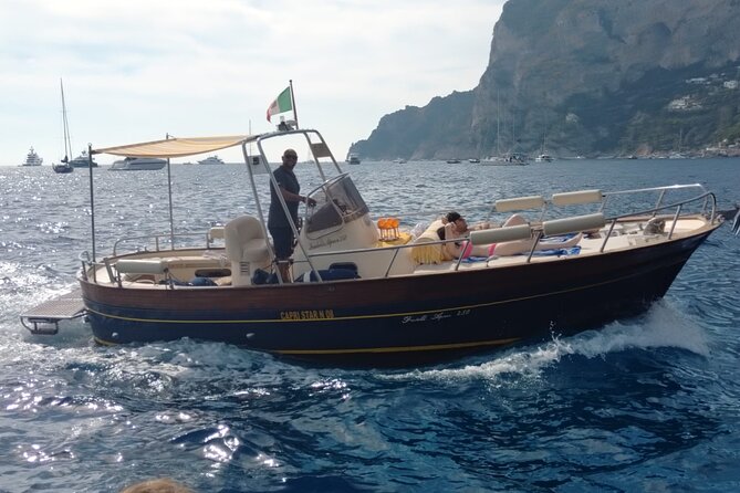 Private boat tour Capri Full day - Captain Marco’s approach: music, drinks, and real flexibility