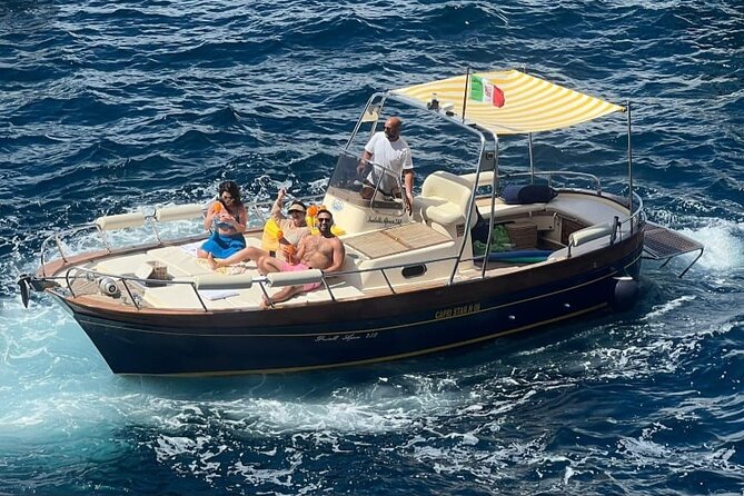 Private boat tour Capri Full day - Swimming in bright water: why the stops feel like the real attraction