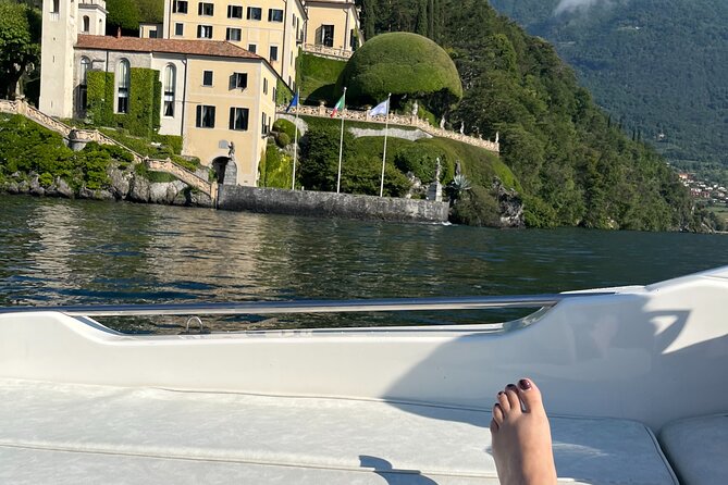 Private Boat Tour - Lake Como Bellagio - Your private boat setup: towels, drinks, and space that matters