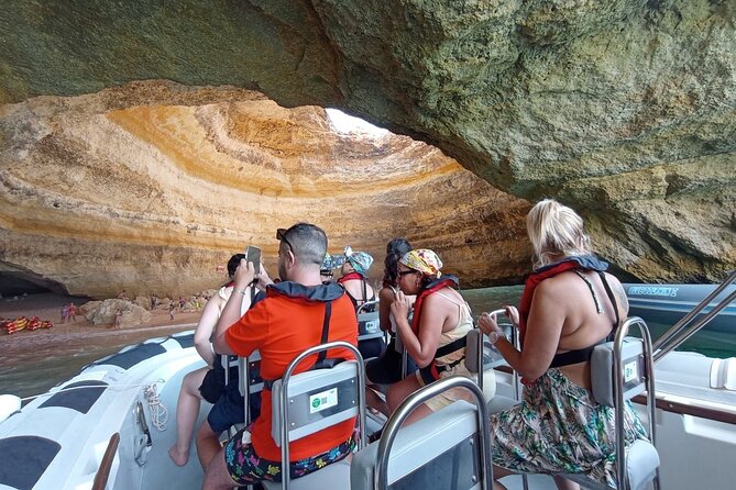 Private Boat Tour through the Benagil Caves - Alcoholic Toast and Small Luxuries on a Big-Water Adventure