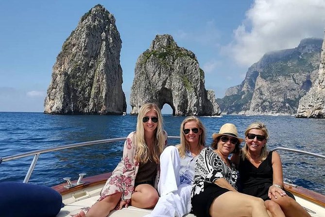Private Boat Tour to Capri from Sorrento – Exclusive Experience - Marina Piccola: a calmer harbor moment and a break from Capri crowds
